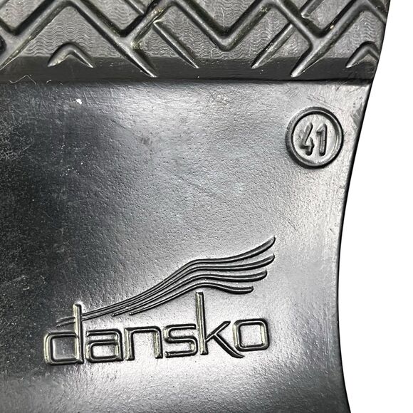 Dansko Professional Clogs EU 41 / US 10 10.5 Brown Leopard Cheetah Slip On Wedge - Picture 12 of 12